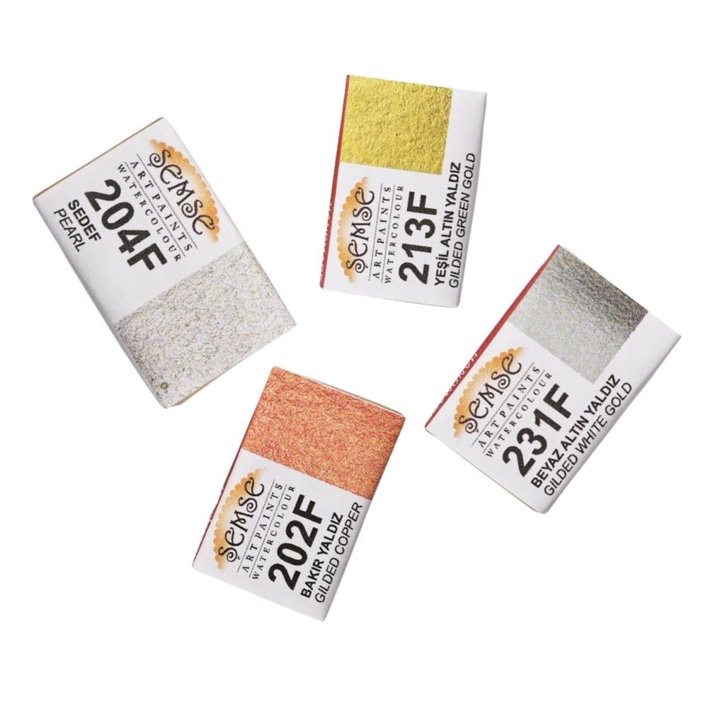 Şemse Art Sulu Boya Yaldız Tabletler