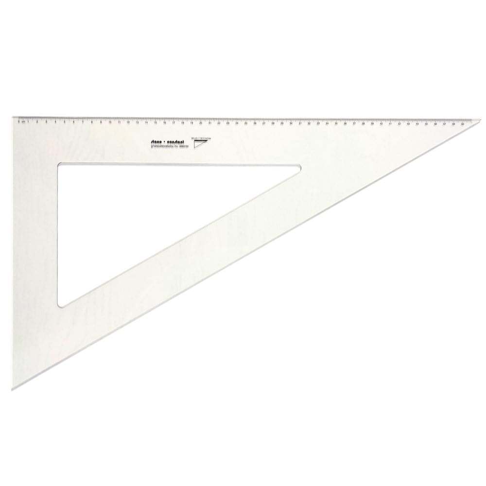 Standardgraph Gönye 60° 50 cm