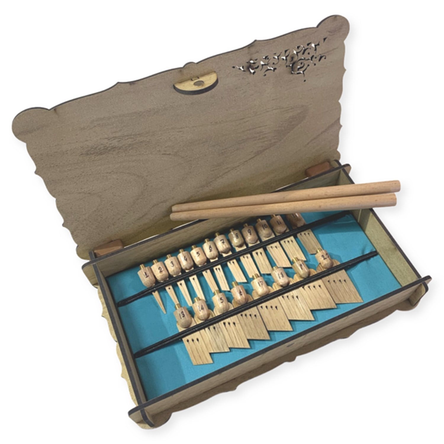 Tiryakiart Şaklı Bambu Profesyonel Kalem Seti 1-20 mm