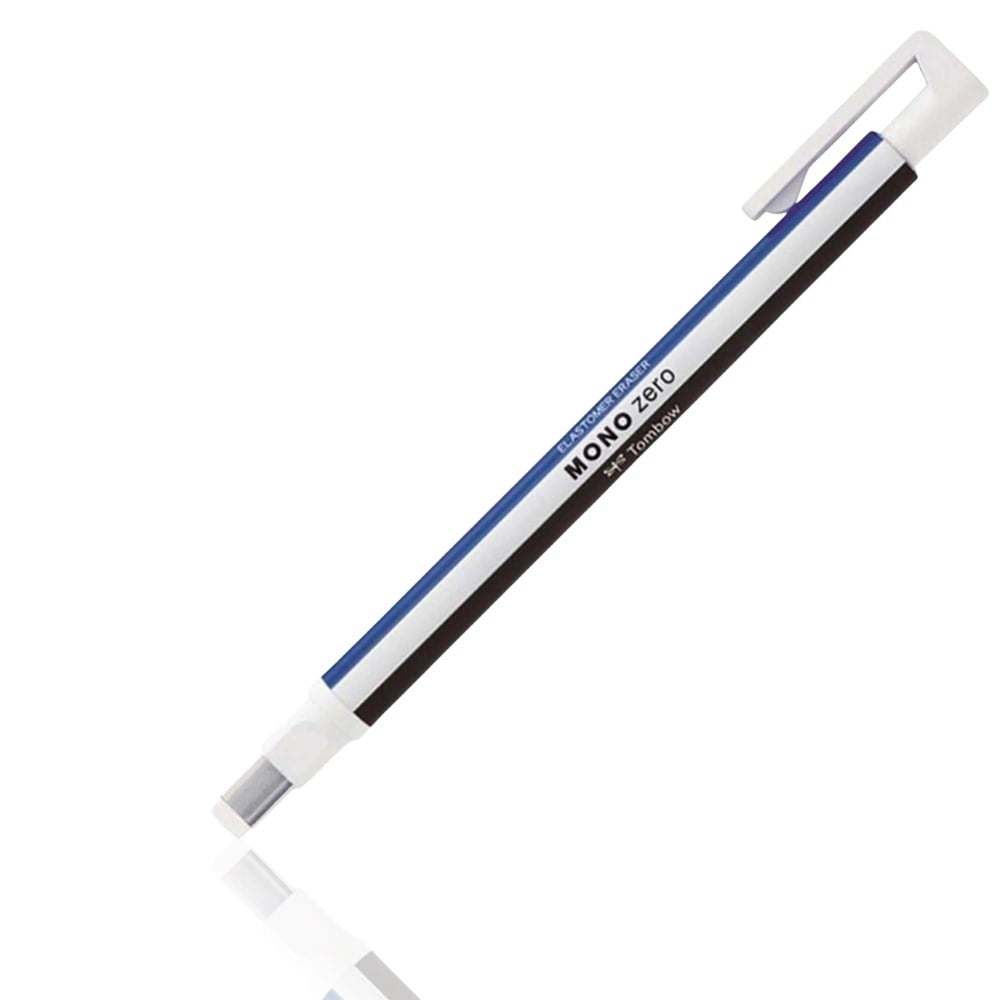 Tombow Mono Zero Kalem Silgi Dikdörtgen Uç 2.5x5 mm Çizgili