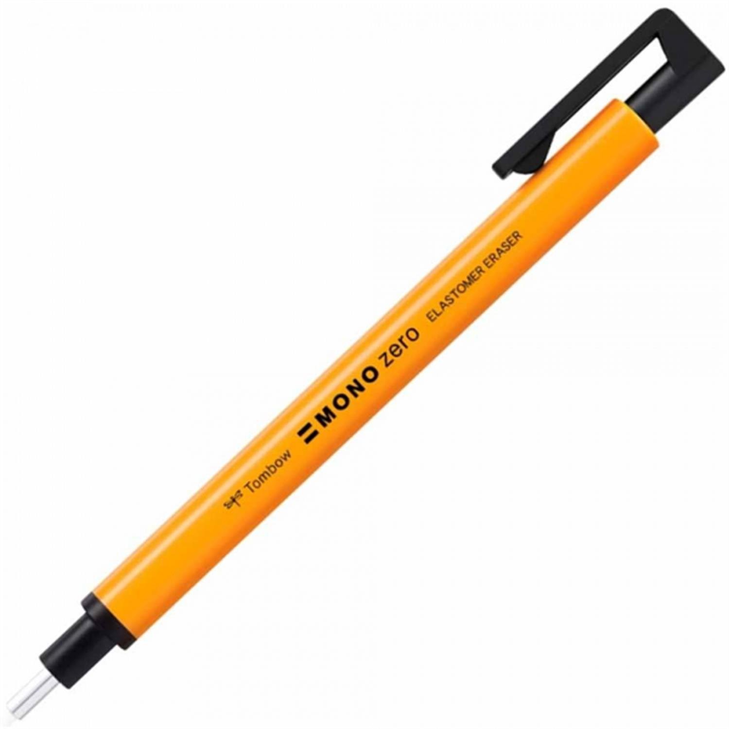 Tombow Mono Zero Kalem Silgi Yuvarlak Uç 2.3 mm Neon Turuncu