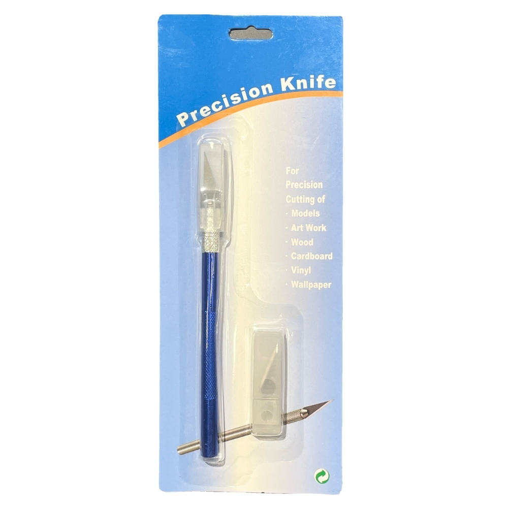 Vera Sanat Kretuar Bıçağı 5 Yedekli Mavi