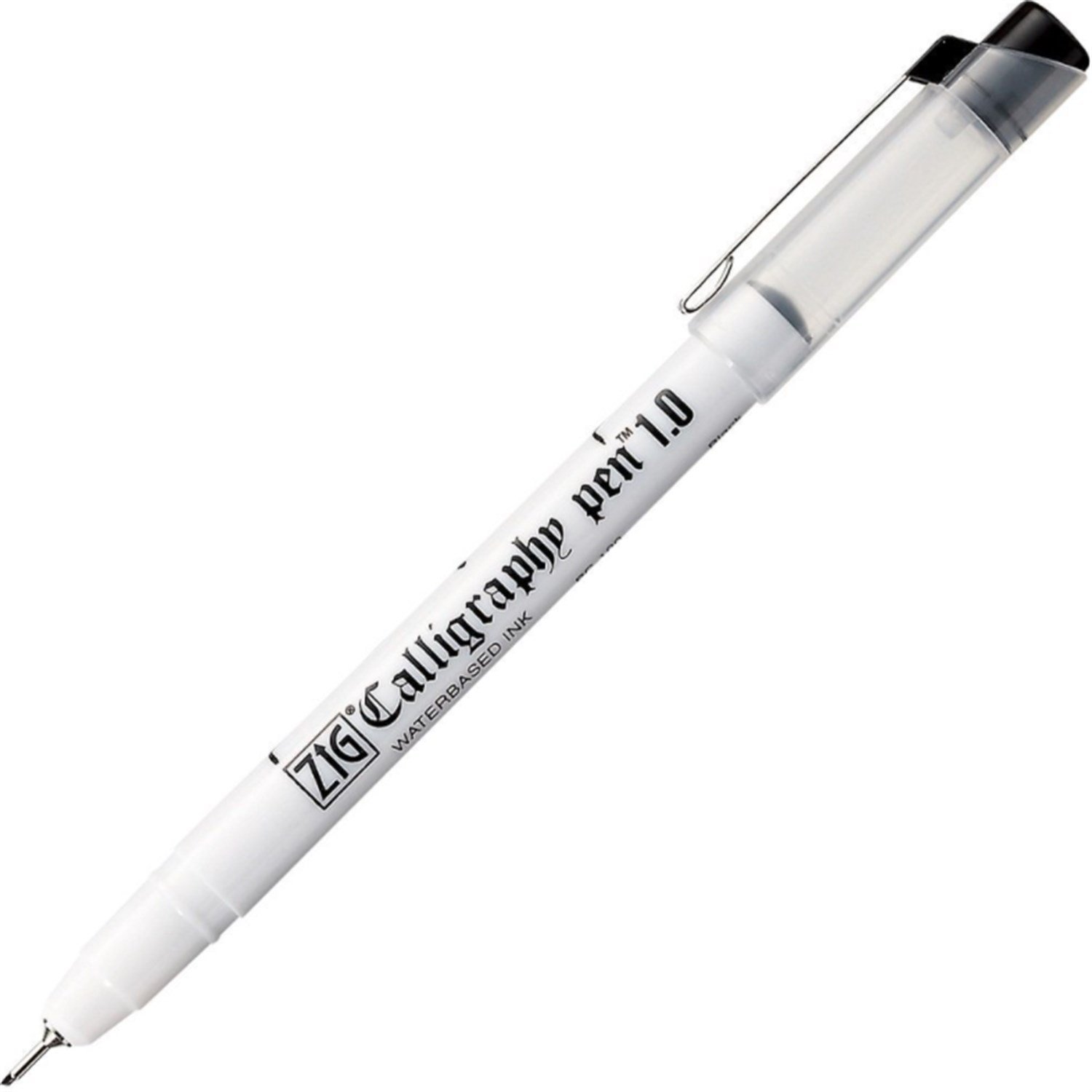 Zig Kesik Uçlu Kaligrafi Kalemi PC-100 010 Black 1.0 mm
