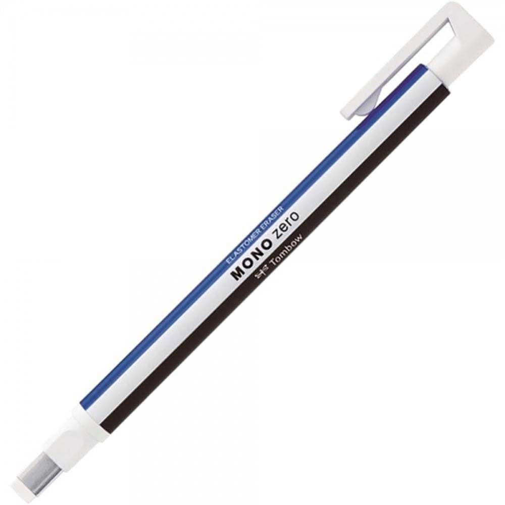 Tombow Mono Zero Kalem Silgi Dikdörtgen Uç 2.5x5 mm Gümüş
