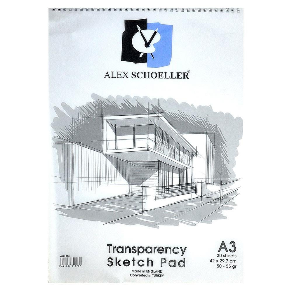 Alex Schoeller Eskiz Defteri A3 30 Sheets 50-55 gr