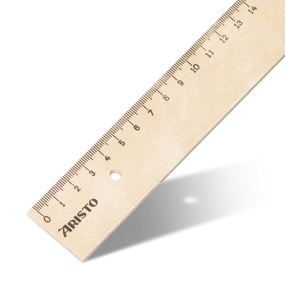 Aristo College Ahşap Cetvel 30 cm - AR23330