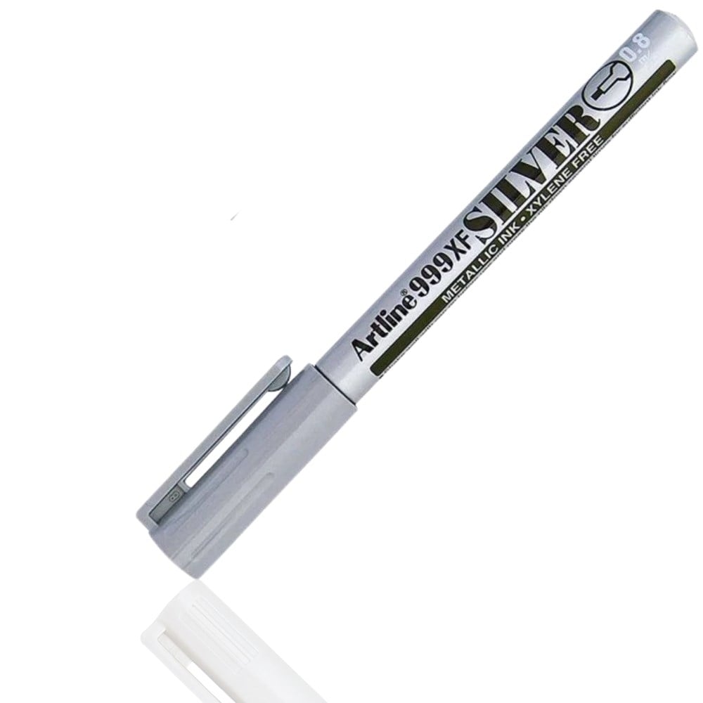 Artline Calligraphy Pen Kaligrafi Kalemi 0.8 mm Silver