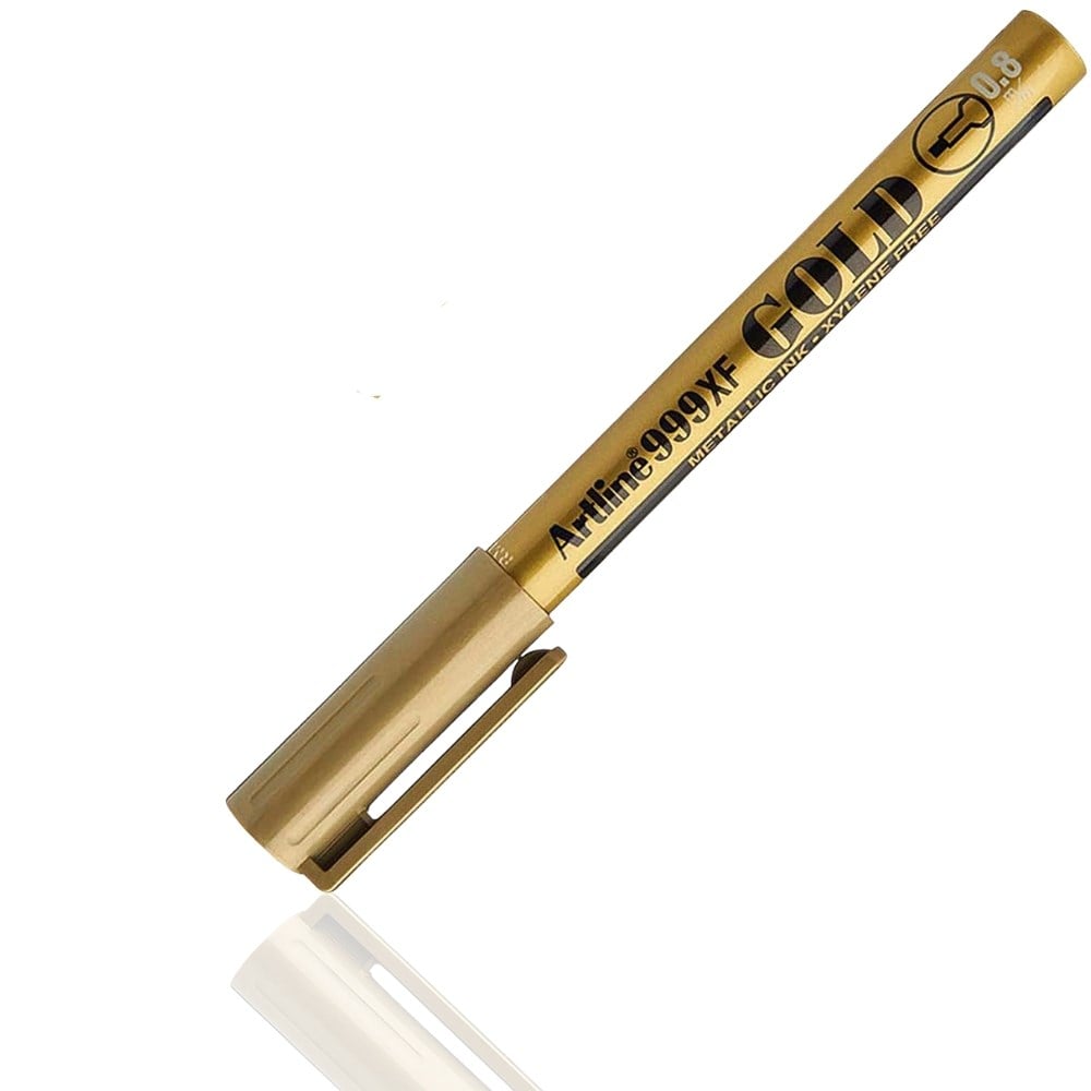 Artline Calligraphy Pen Kaligrafi Kalemi 0.8 mm Gold