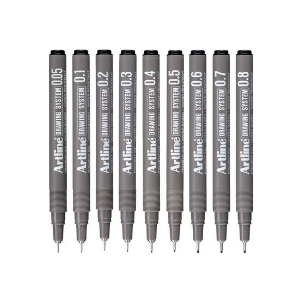 Artline Drawing System Technical Drawing Pens