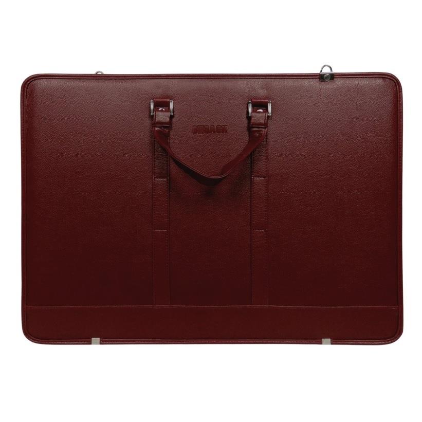 Bback Proje Çantası Suni Deri 40x55 cm Bordo