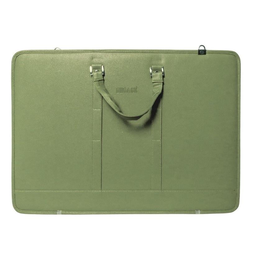 Bback Proje Çantası Suni Deri 40x55 cm Mind Yeşili