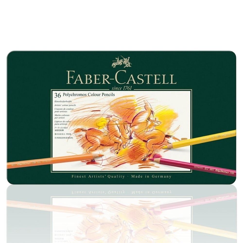 Faber-Castell Polychromos Kuru Boya Kalemi 36lı
