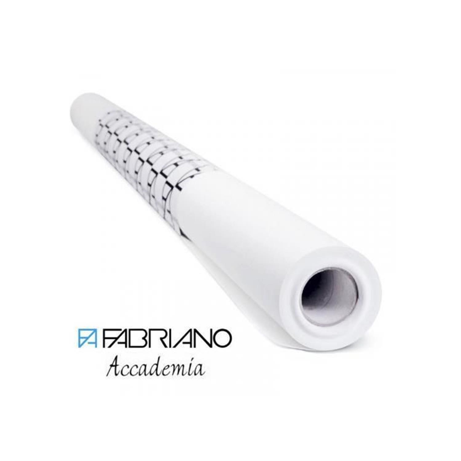 Fabriano Accademia, Natural Dokulu Beyaz Rulo, 160gr., 150x1000cm