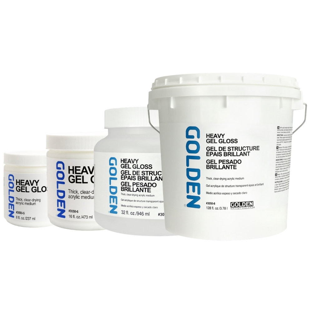 Golden Akrilik Medium Heavy Gel Gloss