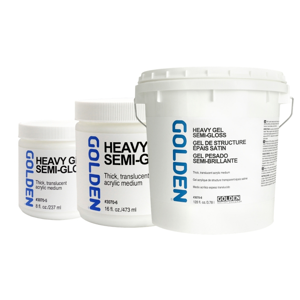Golden Akrilik Medium Heavy Gel Semi-Gloss