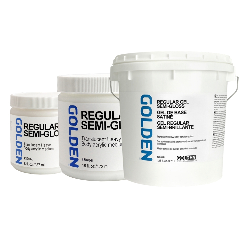 Golden Akrilik Medium Regular Gel Semi-Gloss