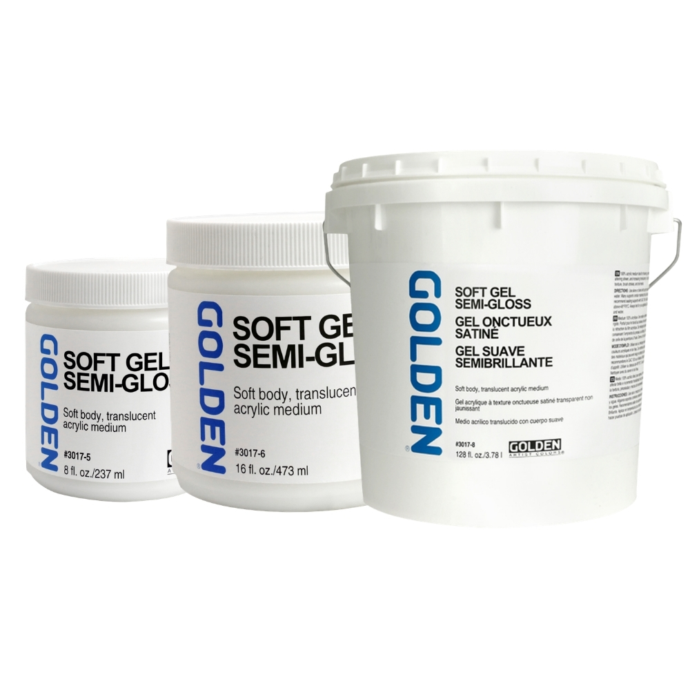 Golden Akrilik Medium Soft Gel Semi-Gloss