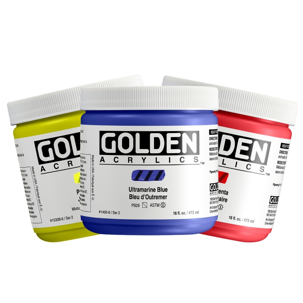 Golden Heavy Body Akrilik Boyalar 473 ml