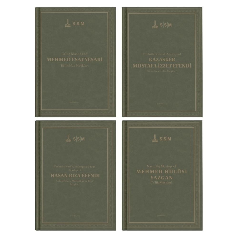 Hat Sanatının Dört Büyük Üstadından Meşk Murakkaları Seti
