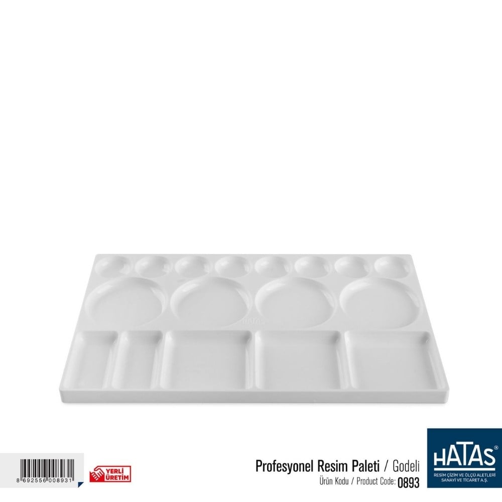 Hatas Plastic Painting Palet