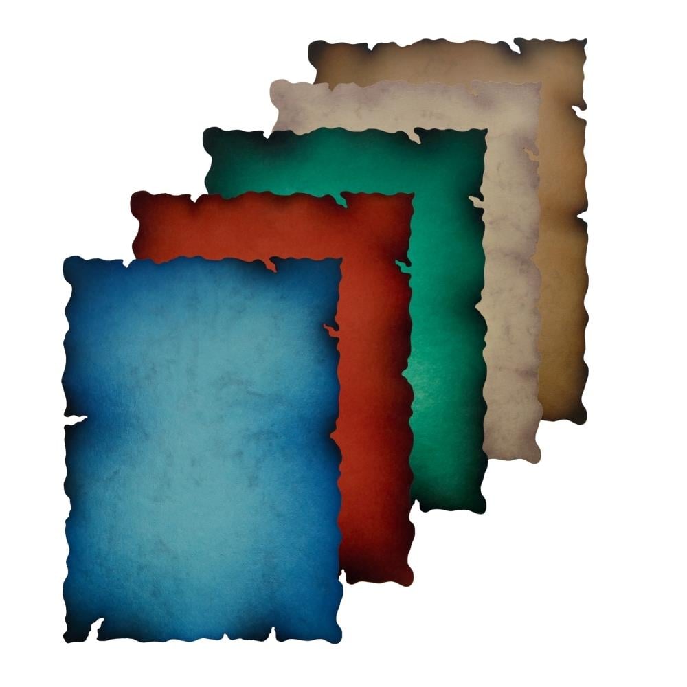 Kağıt Atölyesi Desenli Kağıtlar Dikdörtgen