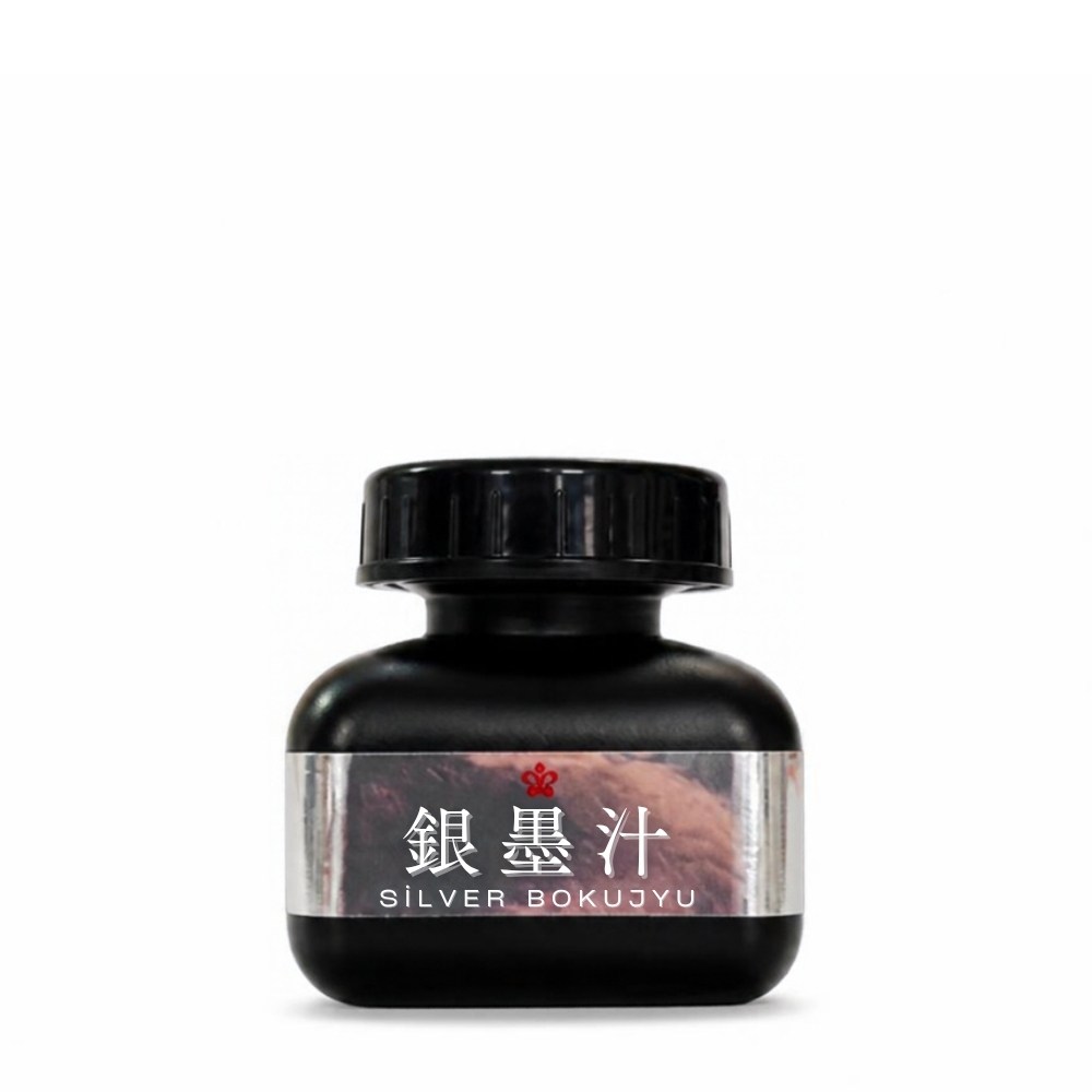 Kaimei Japon Hat Kaligrafi Mürekkebi Gümüş 60 ml