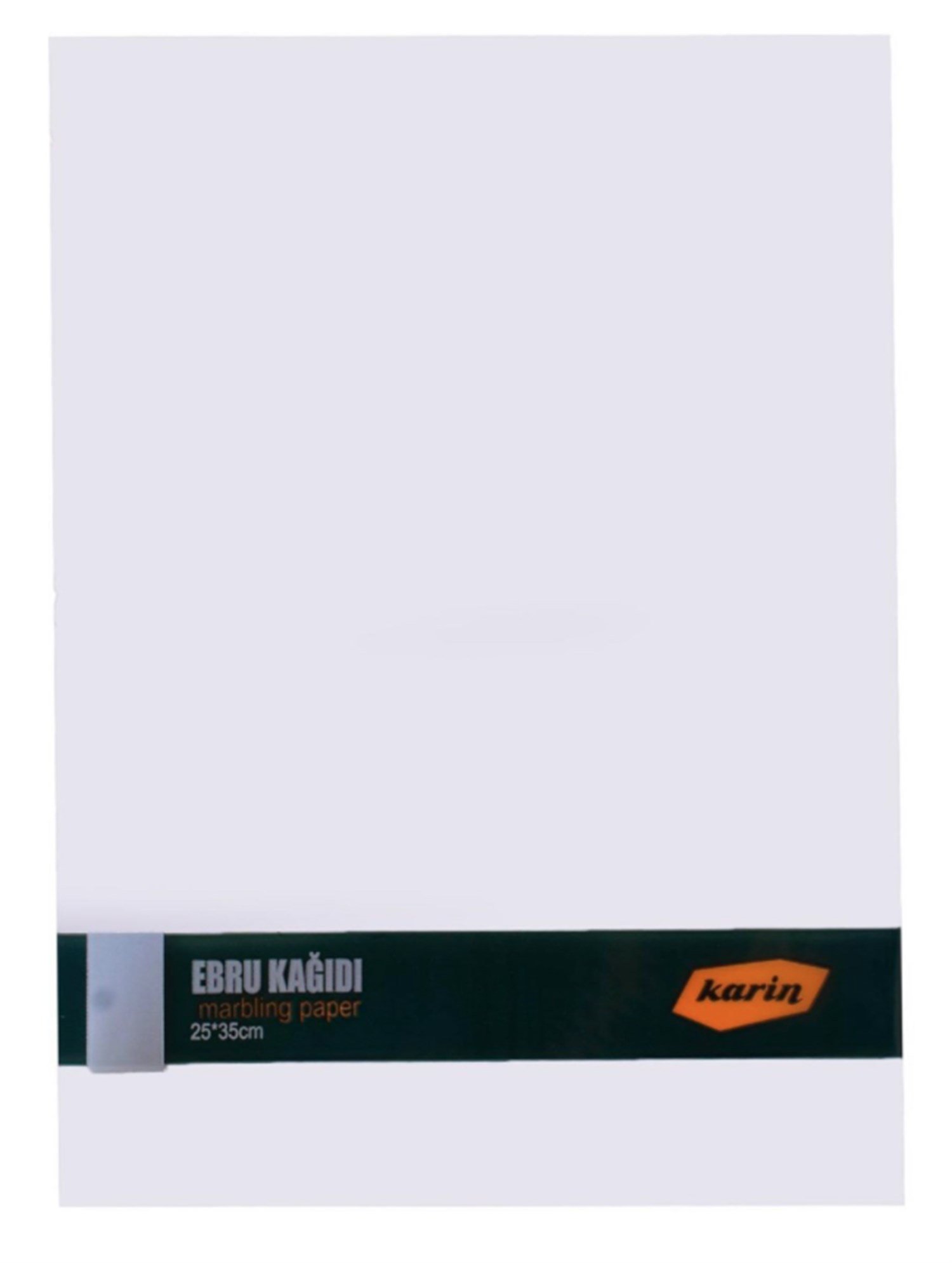 Karin Marbling Papers 25x35 cm White 90 gr 100 Pcs
