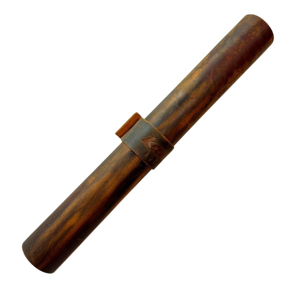 Karin Rulo Yazı Altlığı Crazy Deri 30x40 cm Koyu Kahve