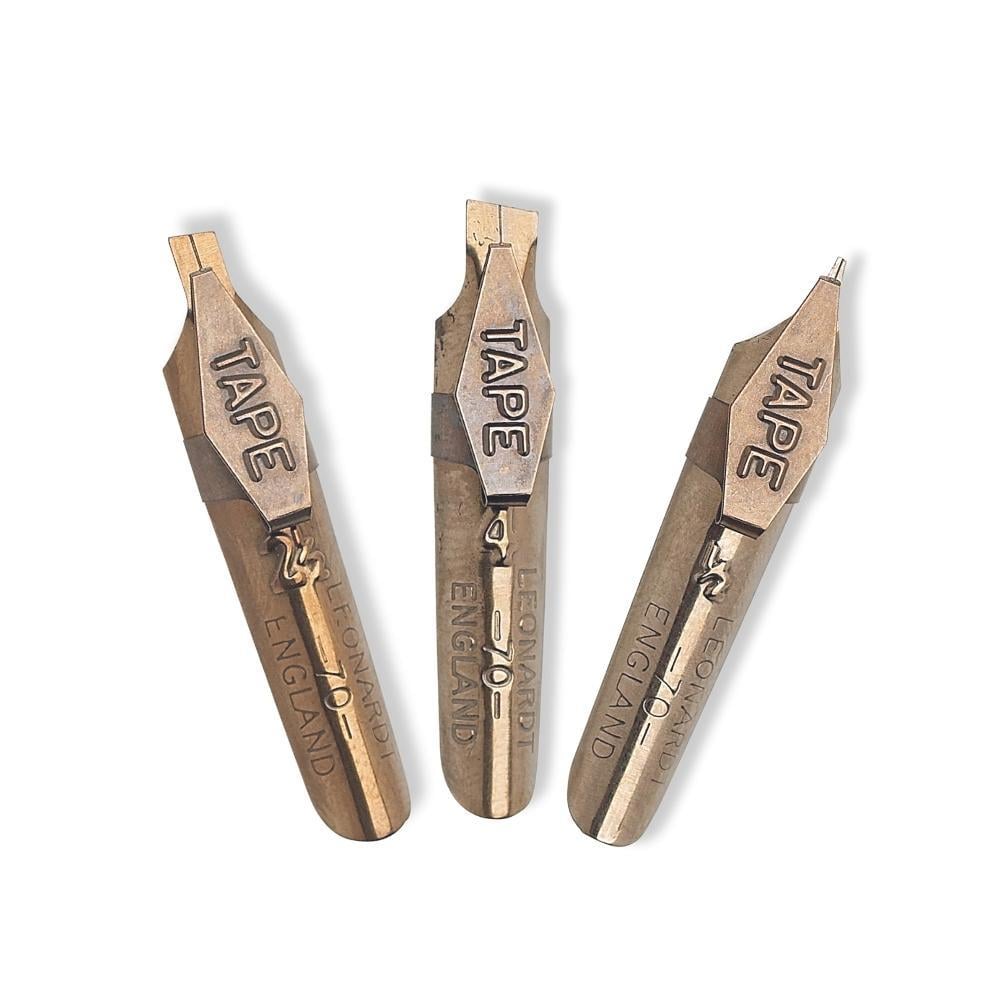 Manuscript Leonardt Tape Kaligrafi Metal Uçları