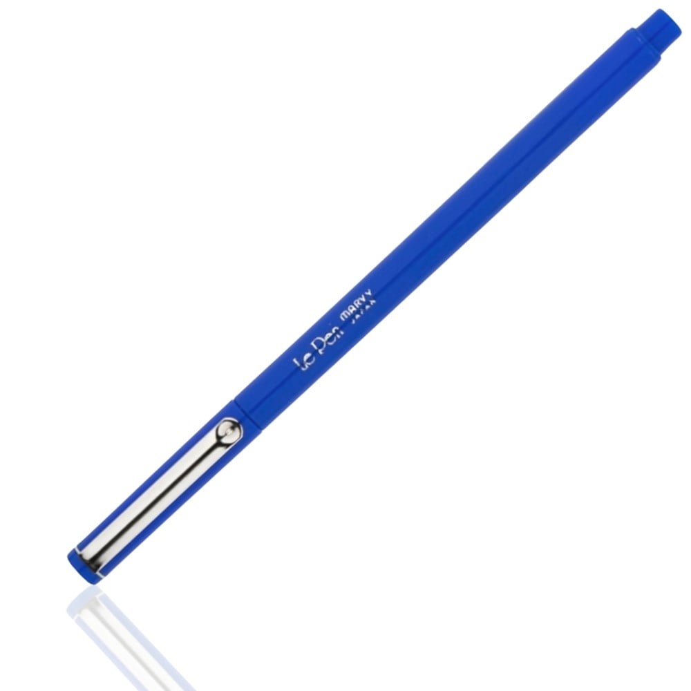 Marvy Le Pen Extra Micro Fine Point Coloured Drawing Pen Blue N:3