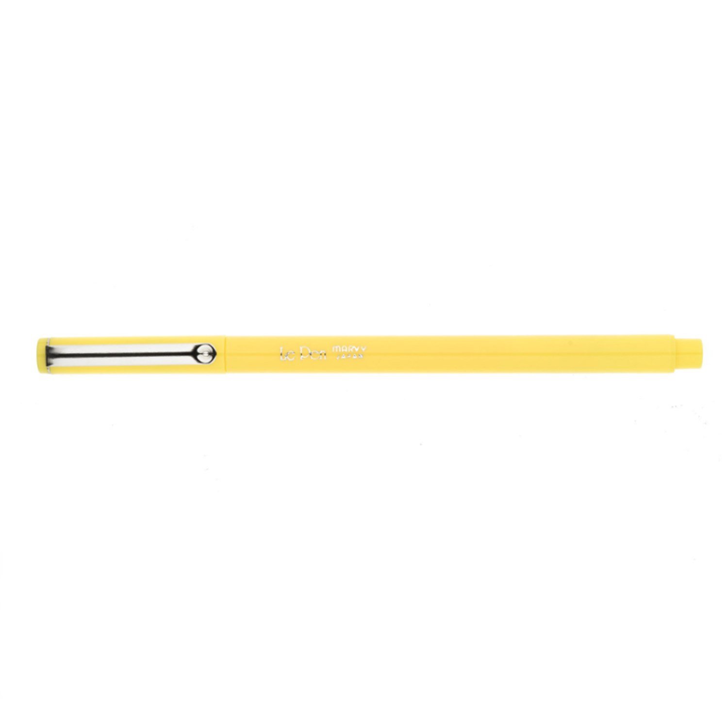 Marvy Le Pen Extra Micro Fine Point Coloured Drawing Pen Yellow N:5