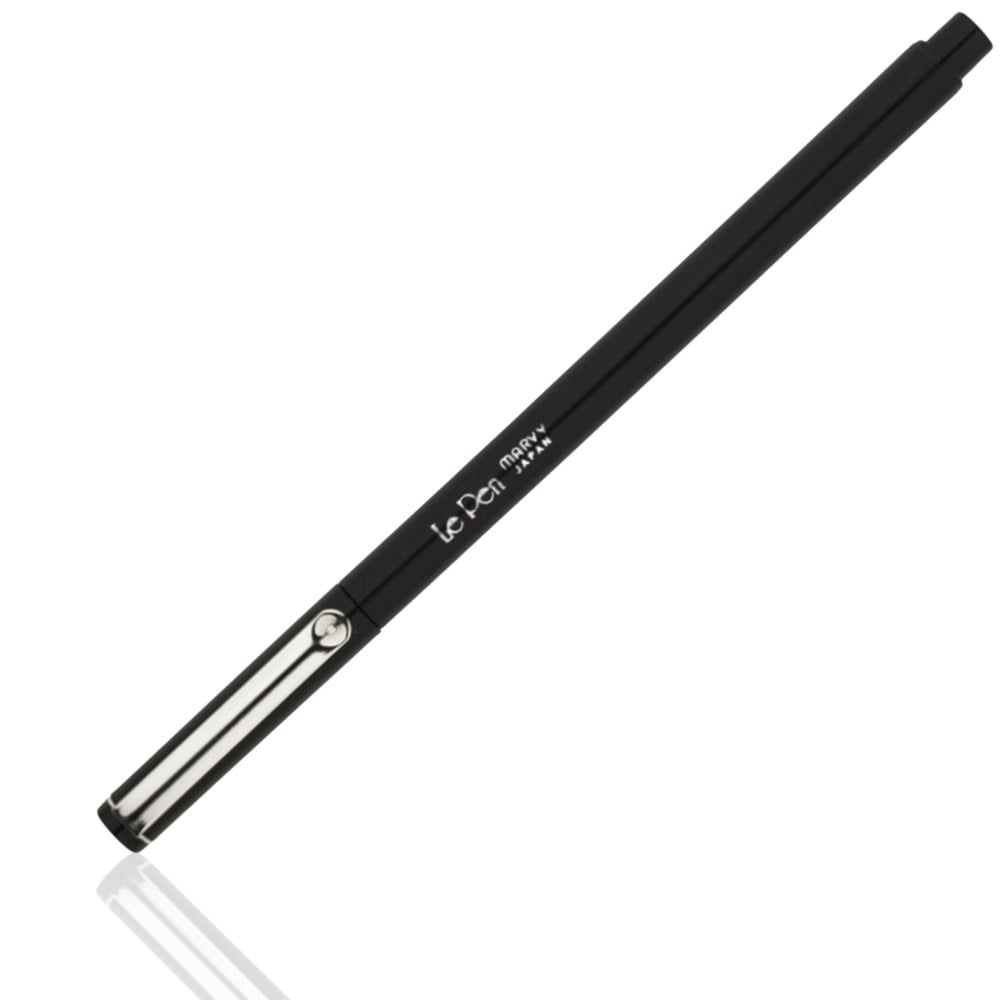 Marvy Le Pen Extra Micro Fine Point Coloured Drawing Pen Black N:1