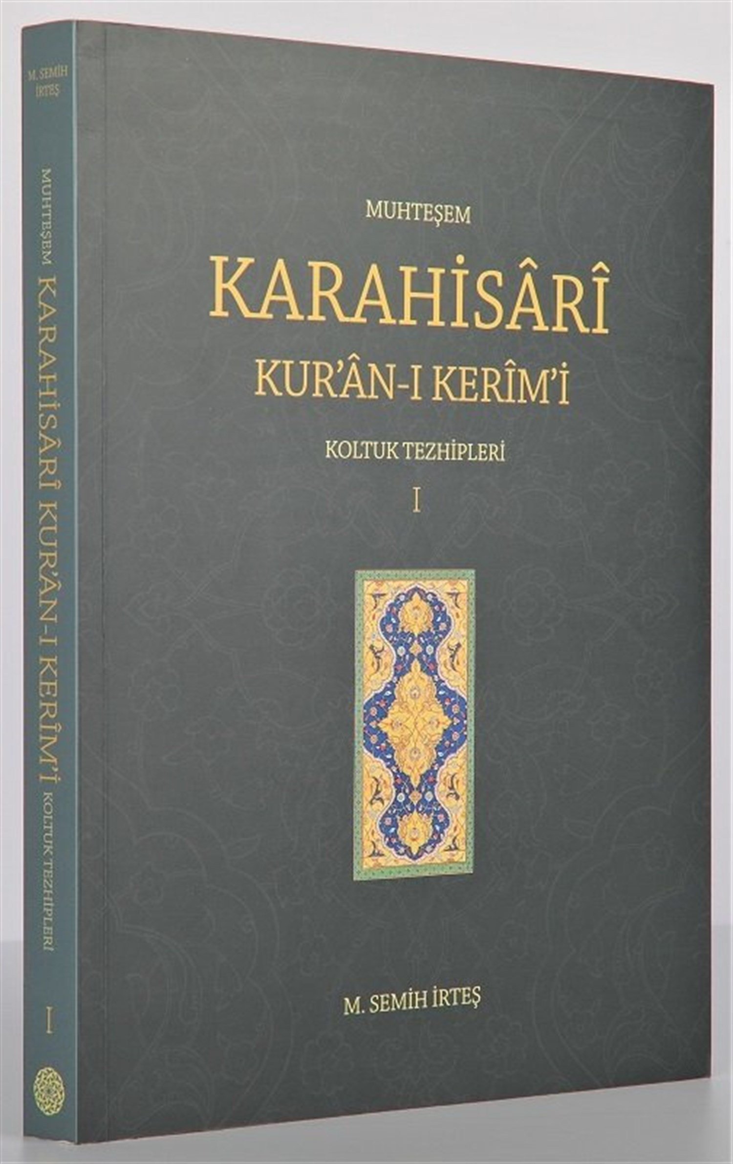 Muhteşem Karahisari Kuranı Kerimi Koltuk Tezhipleri 1 Ciltli
