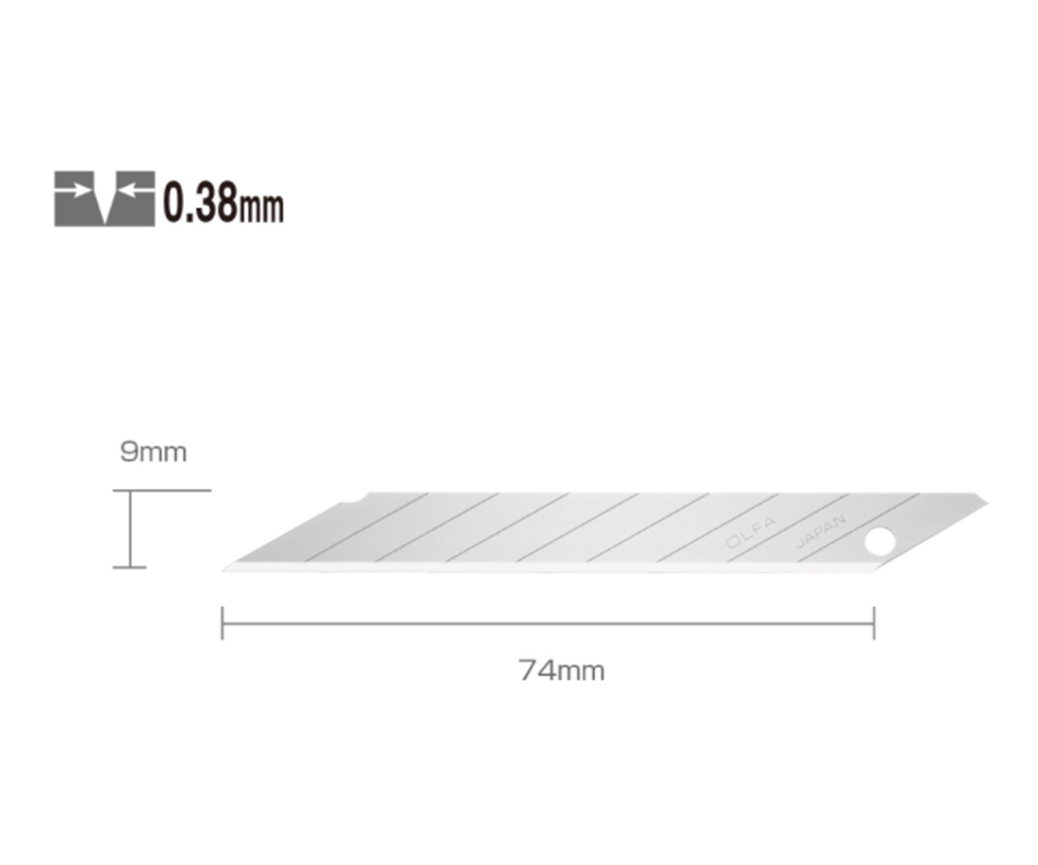 Olfa Spare Blades DKB5 / 5 Pcs  (For SAC-1 ve A-3)