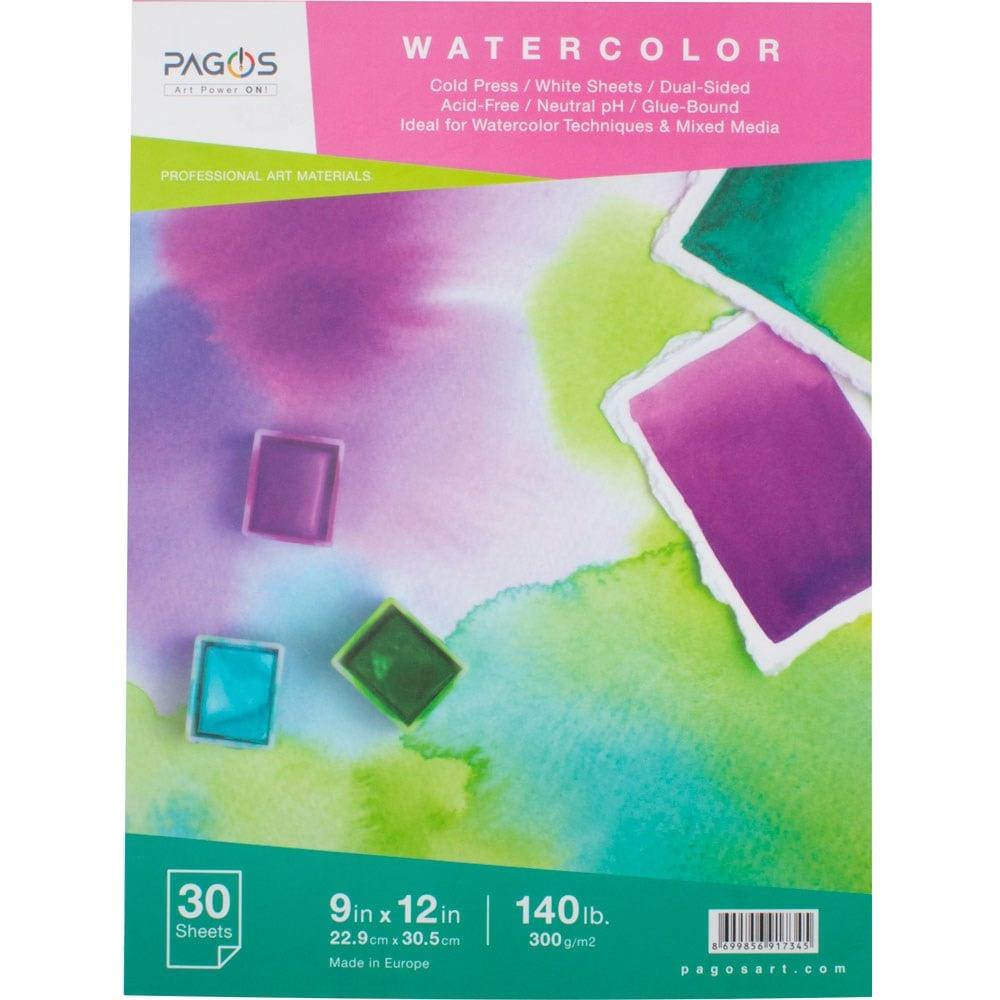 Pagos Sulu Boya Defteri 22,9 x 30,5 cm 300 gr 30 yp