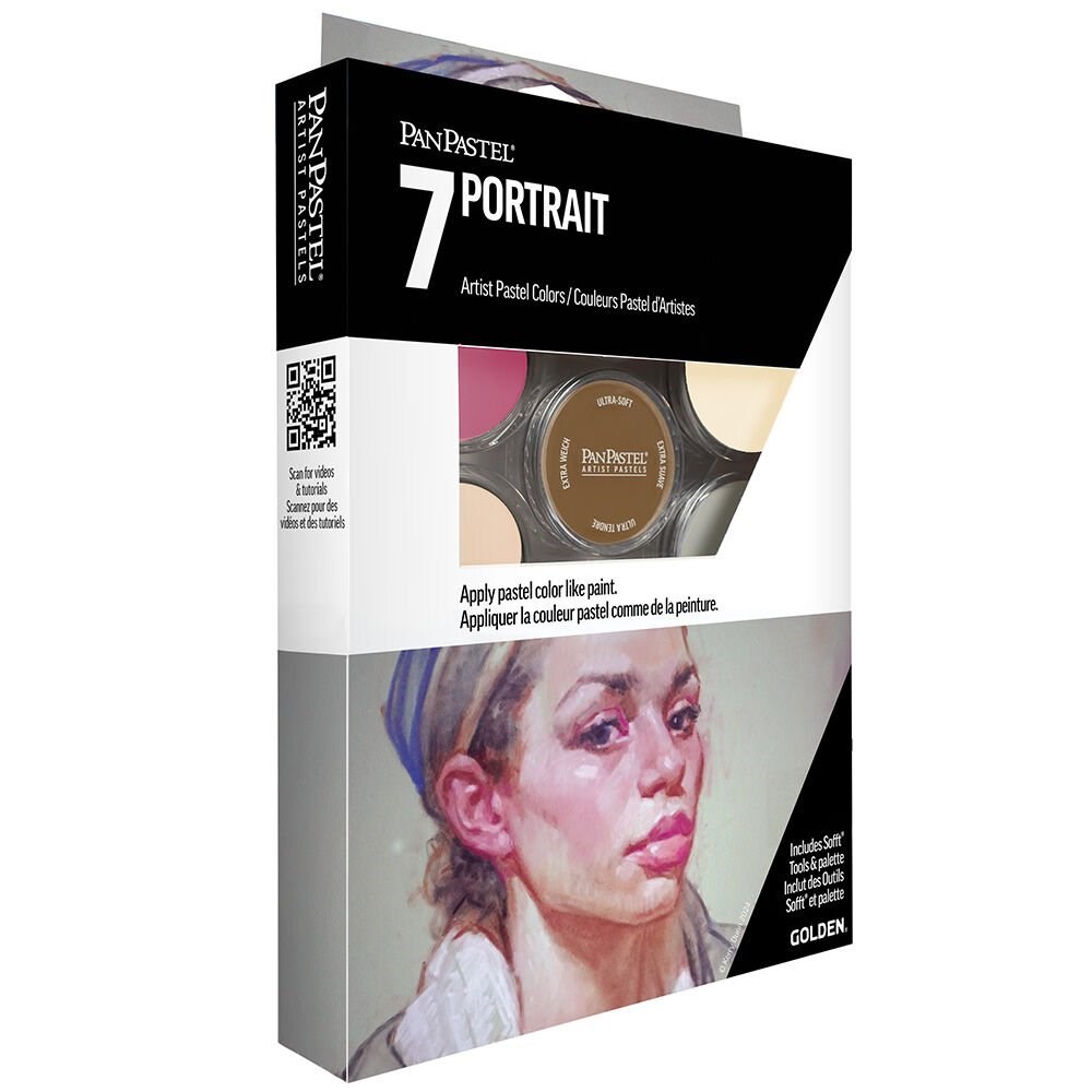 PanPastel Ultra Soft Artist Pastel Set Portrait 7li