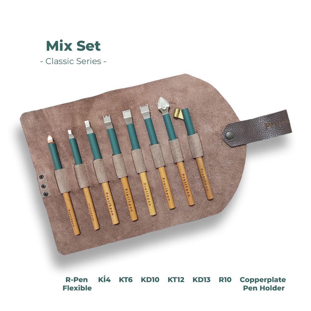 Pratik Pen Klasik Mix Set 8'li