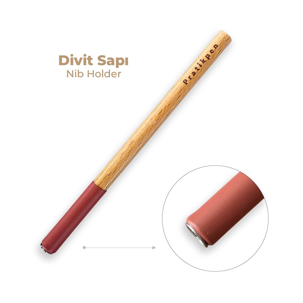 Pratikpen Divit Sapı Kırmızı