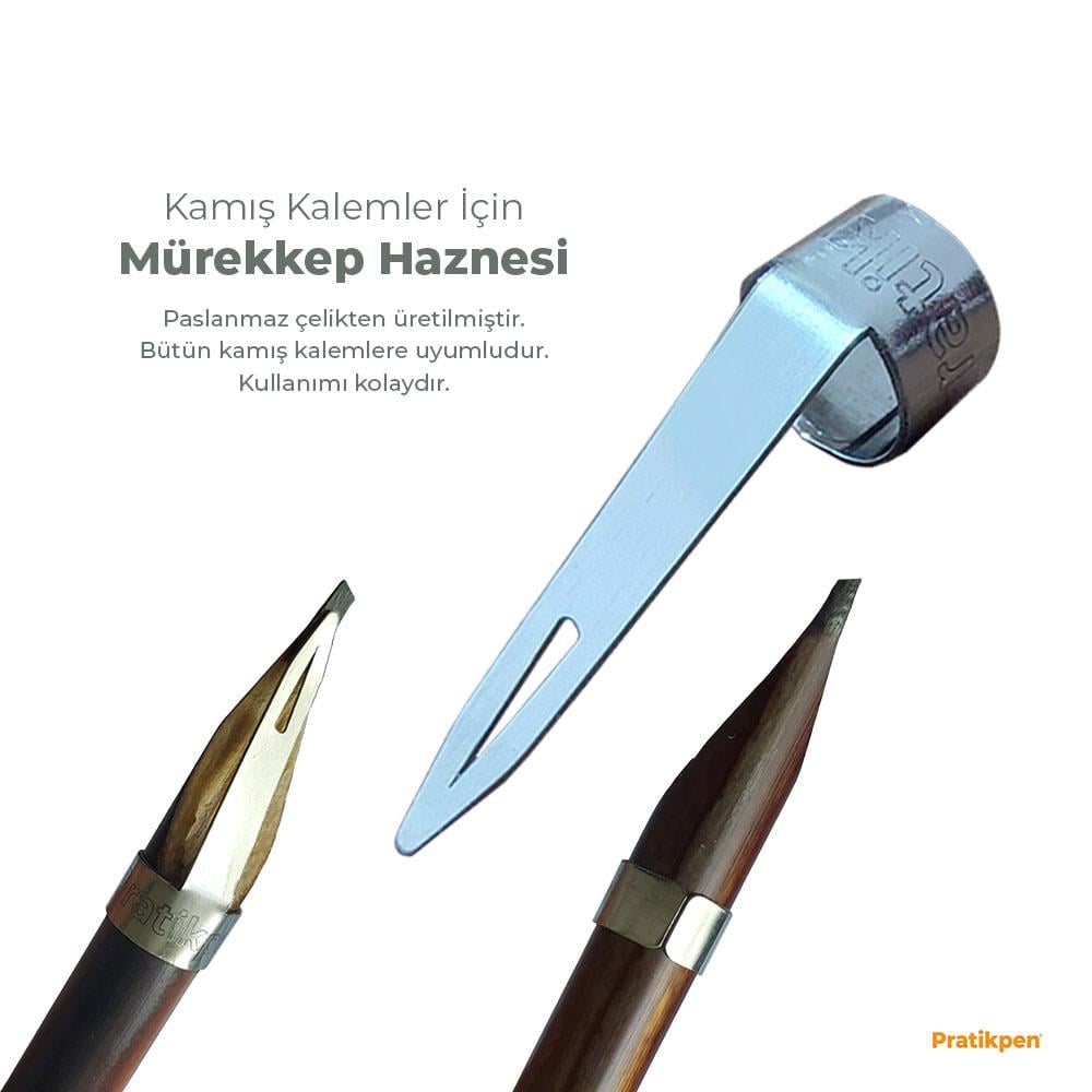 Pratikpen Kamış Kalem Mürekkep Haznesi