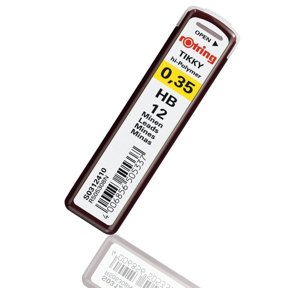 Rotring Tikky Hi-Polymer Kurşun Kalem Ucu 0.3 / 0.35 mm (Hb)