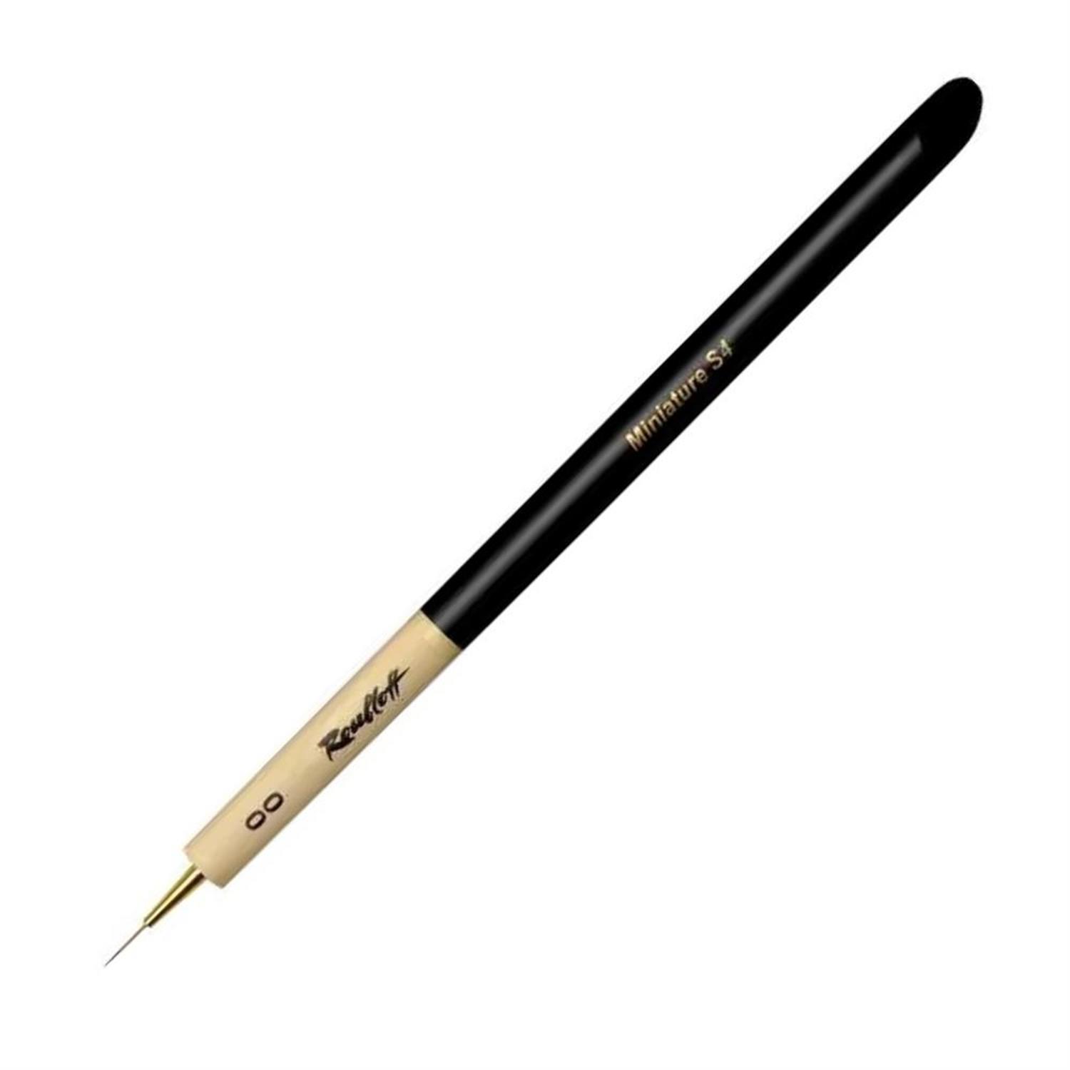 Roubloff Miniature S4 Kolinsky İmitasyon Liner Fırça No:00