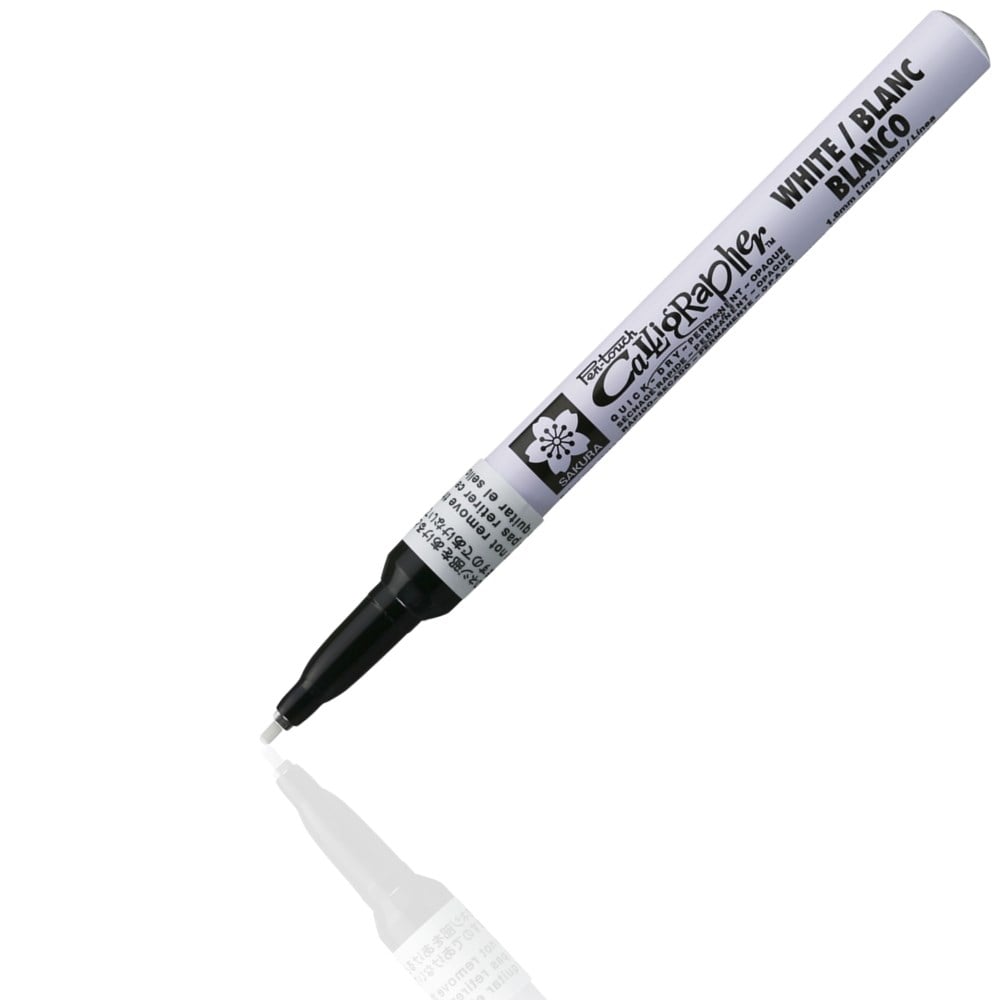 Sakura Pen Touch Kaligrafi Kalemi Fine 1.8 mm White