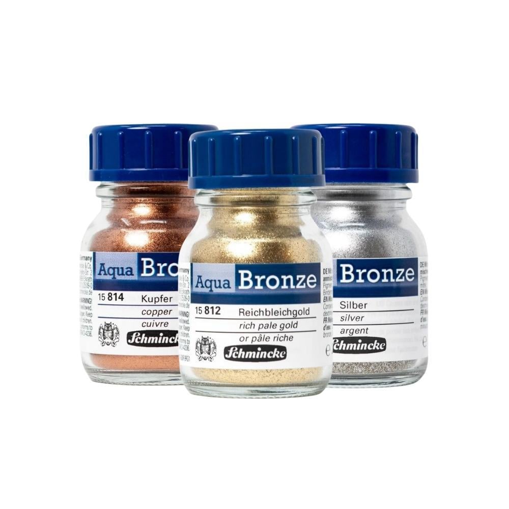 Schmincke Aqua Bronze Yaldız Sulu Boya Pigmentler 20 ml