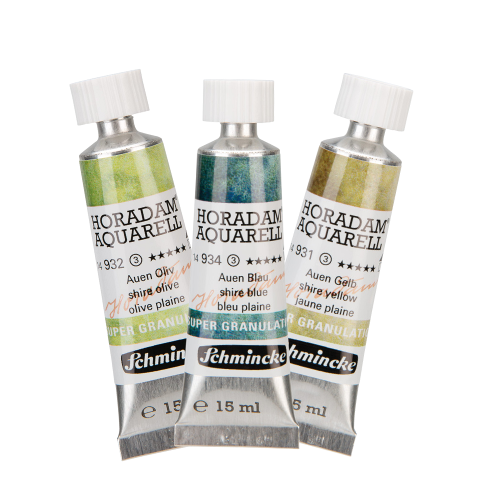 Schmincke Horadam Aquarell Super Granulation Sulu Boyalar 15 ml Shire Serisi
