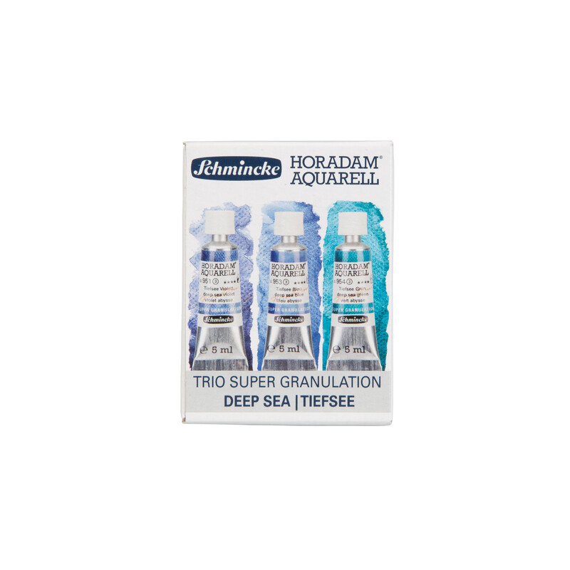 Schmincke Horadam Sulu Boya Set Trio Deep Sea 3x5 ml