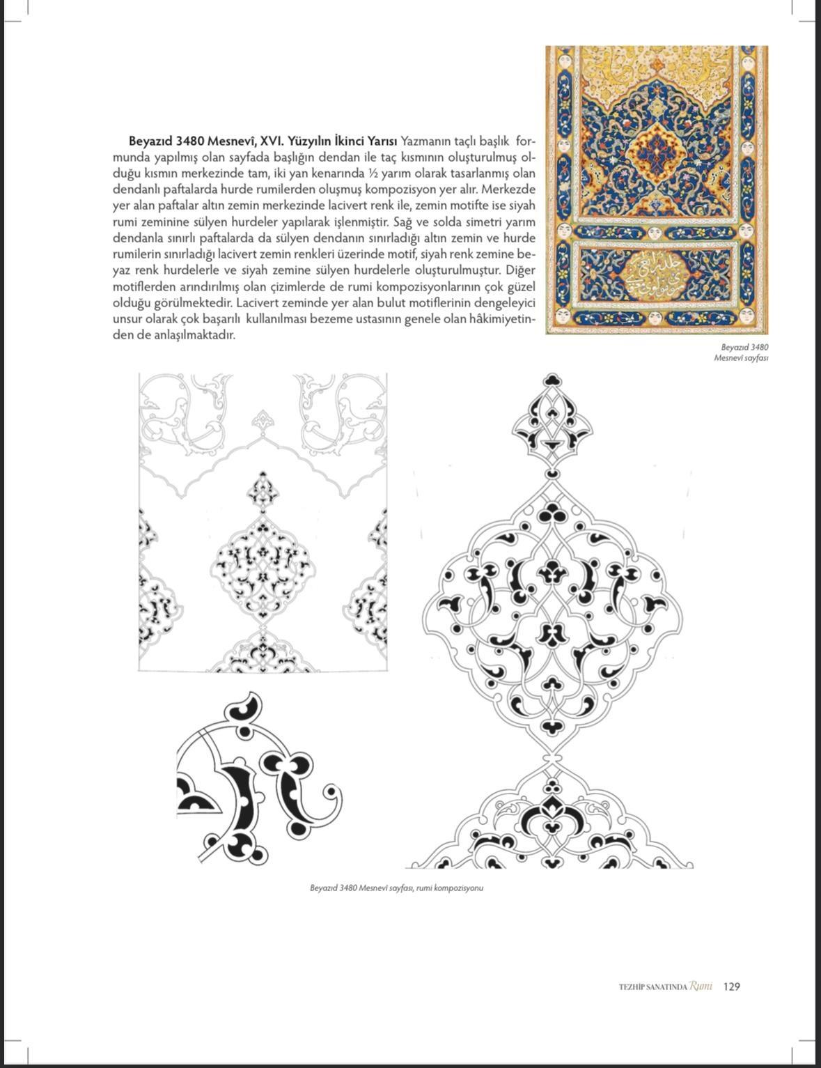 Tezhip Sanatında Rumi Münevver Üçer - Kaya Üçer