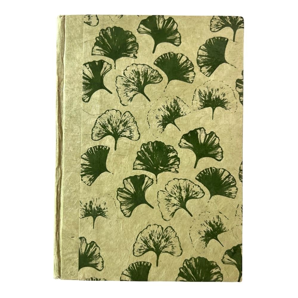 Tiryakiart El Yapımı Defter Ginkgo Serisi 15x21 cm 80 yp 56 Reed/Moore