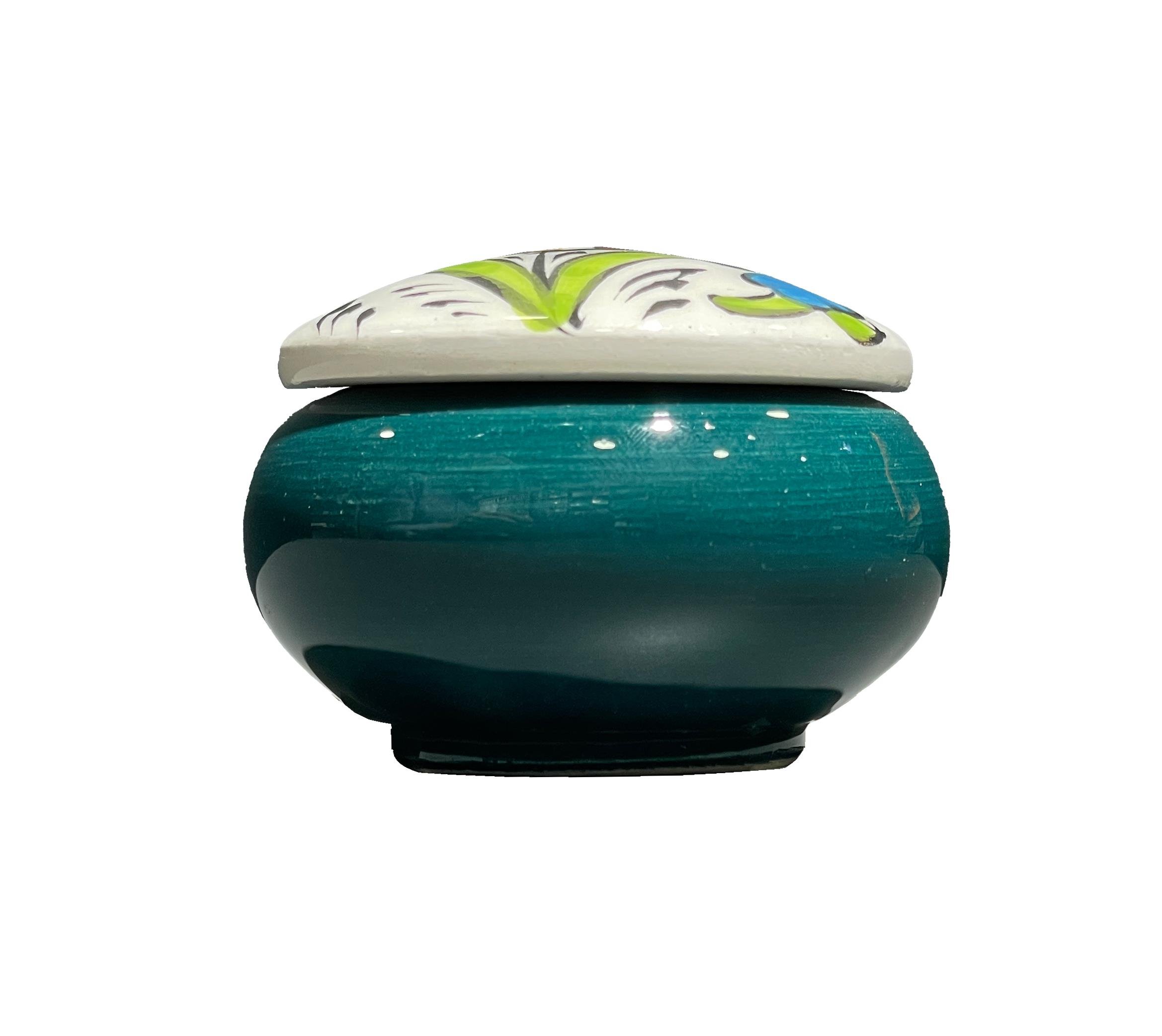 Tiryakiart Seramik Hokka 30 ml Koyu Yeşil