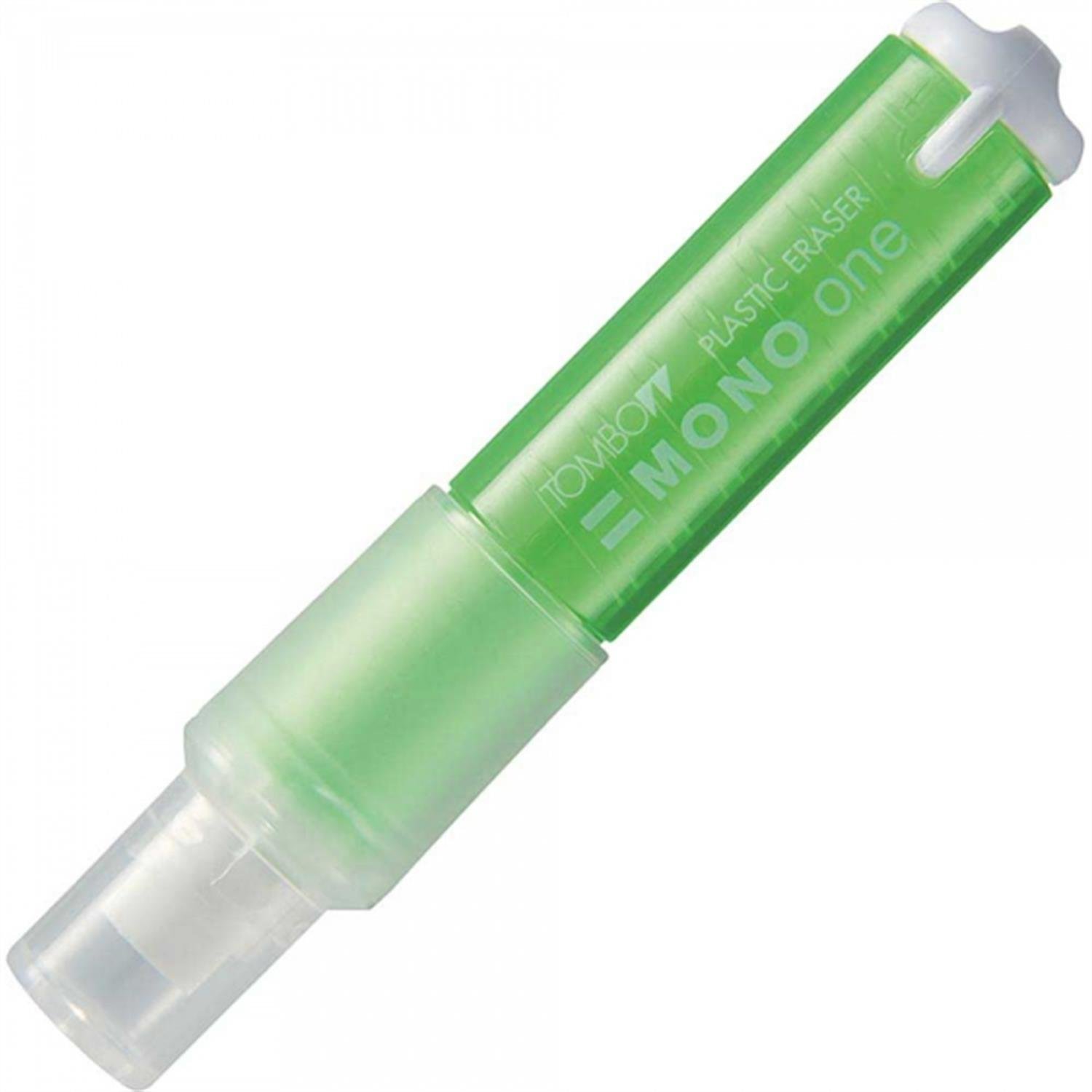 Tombow Mono One Çevirmeli Tüp Silgi Yeşil
