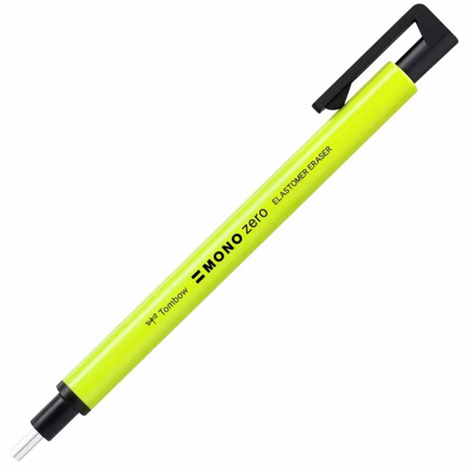 Tombow Mono Zero Kalem Silgi Yuvarlak Uç 2.3 mm Neon Sarı